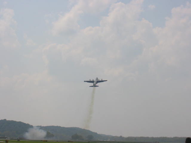C-130 with JATO (Jet Assisted Take Off)